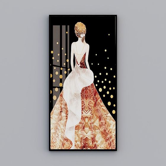 Avant garde Picture & Photo Frames,Black