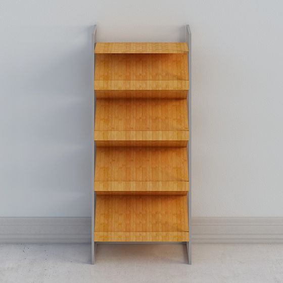 Urban Elegance Bookshelf 3D model