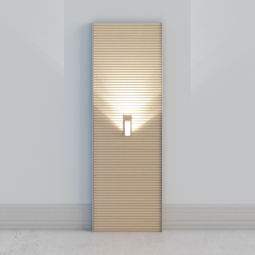 Light and Shadow Door 3D model