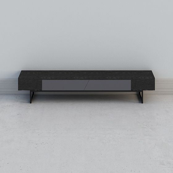 Modern Minimalist TV Stand 3D model