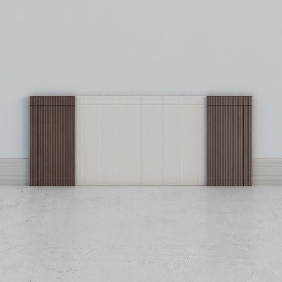 Urban Gate Low Poly 3D Model