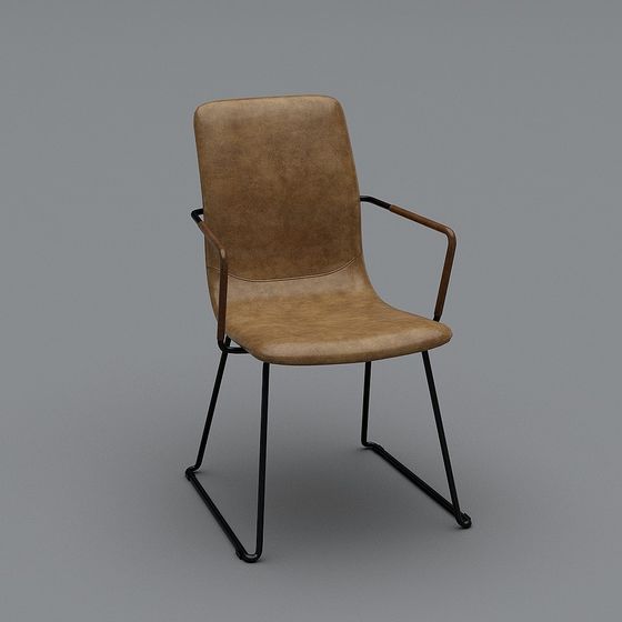 Elegant Modern Chair 3D model Design