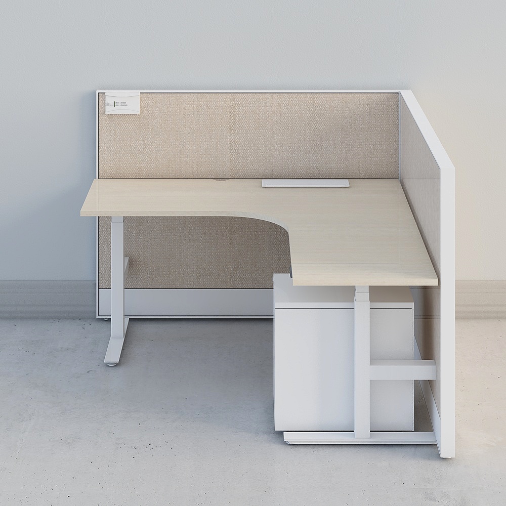 L-shaped table lifting table scheme one