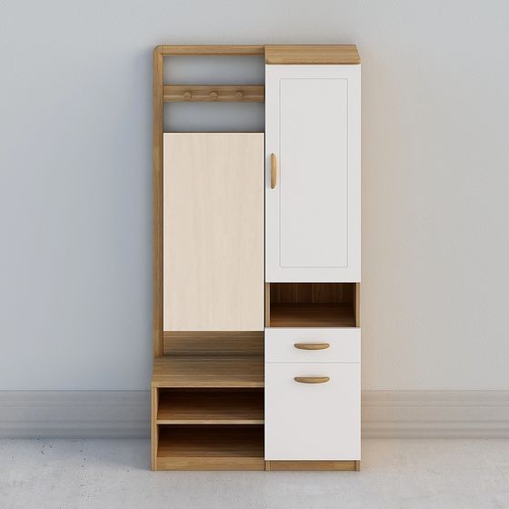 Urban Entryway Cabinet 3D model