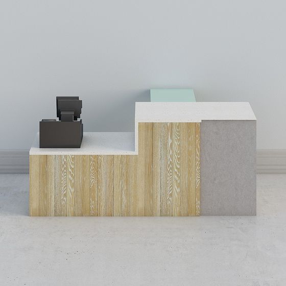 Urban Reception Desk 3D model