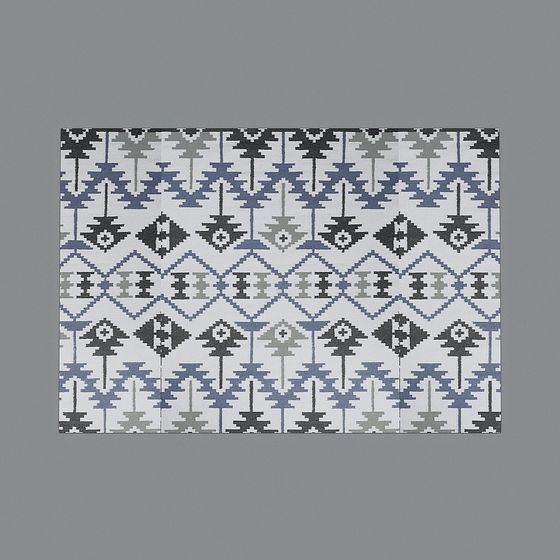 Aztec Tiles 3D Model