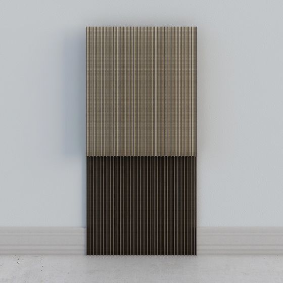 Minimalist Striped Divider 3D Model