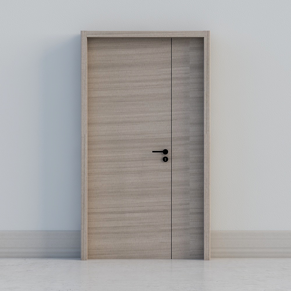 modern grey beige door