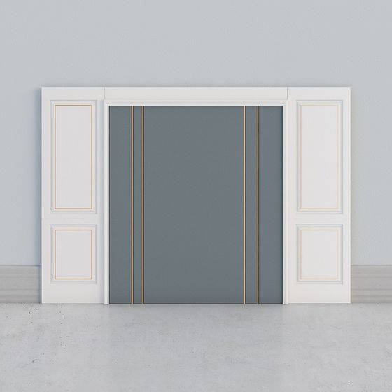 Urban Door 3D model for Modern Elegance
