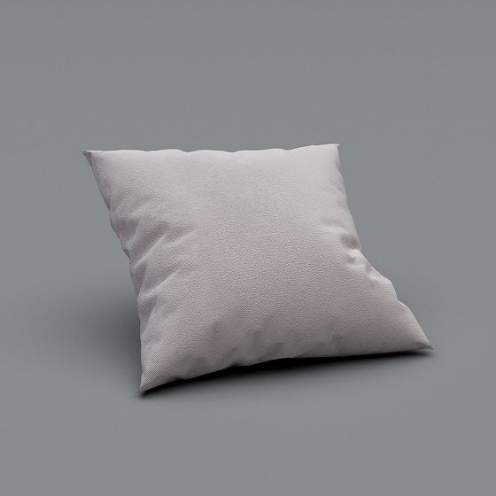 Chic Low-Poly Pillow 3D Model for Various Settings
