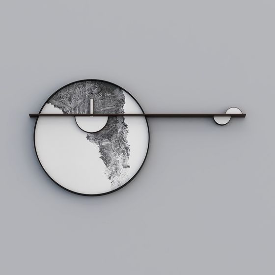 Balanced Mirror Low Poly 3D model