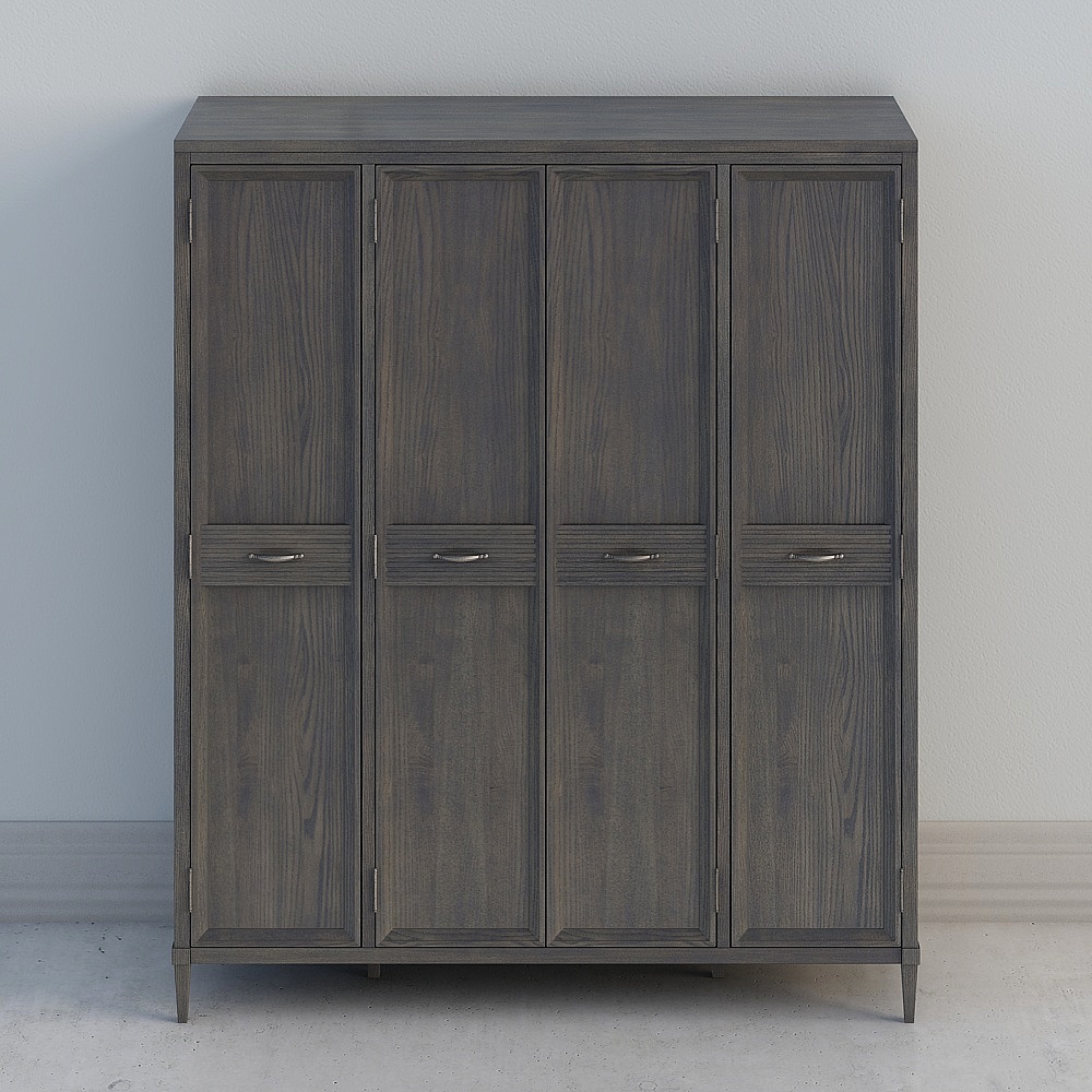 WKD05-4 four-door wardrobe topless cabinet