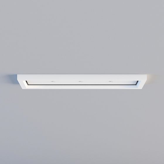 Linear Light Fixture 3D model