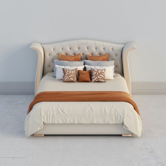 Modèle Kim Li Dior-F05 lit double