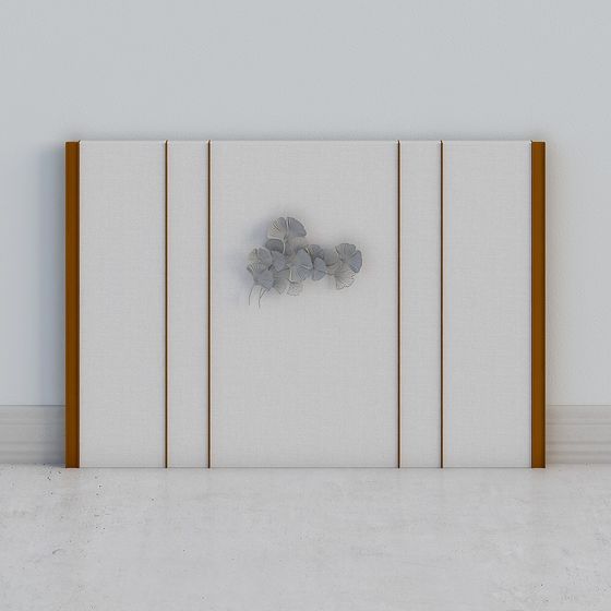 Stylish Low-Polygon Leaf Design 3D Model