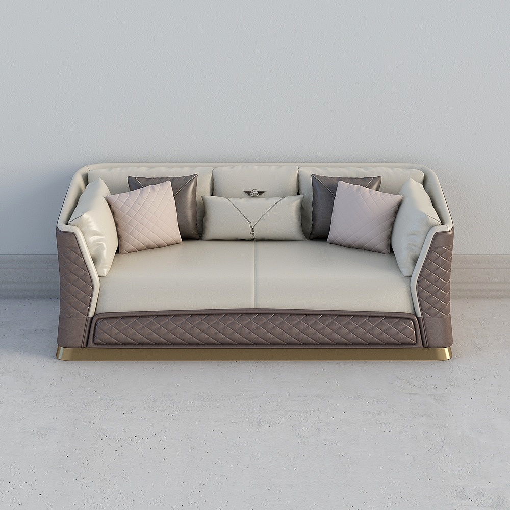 Kim Li model Dior-F07 three-person sofa