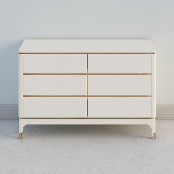 Urban Elegance Dresser 3D model