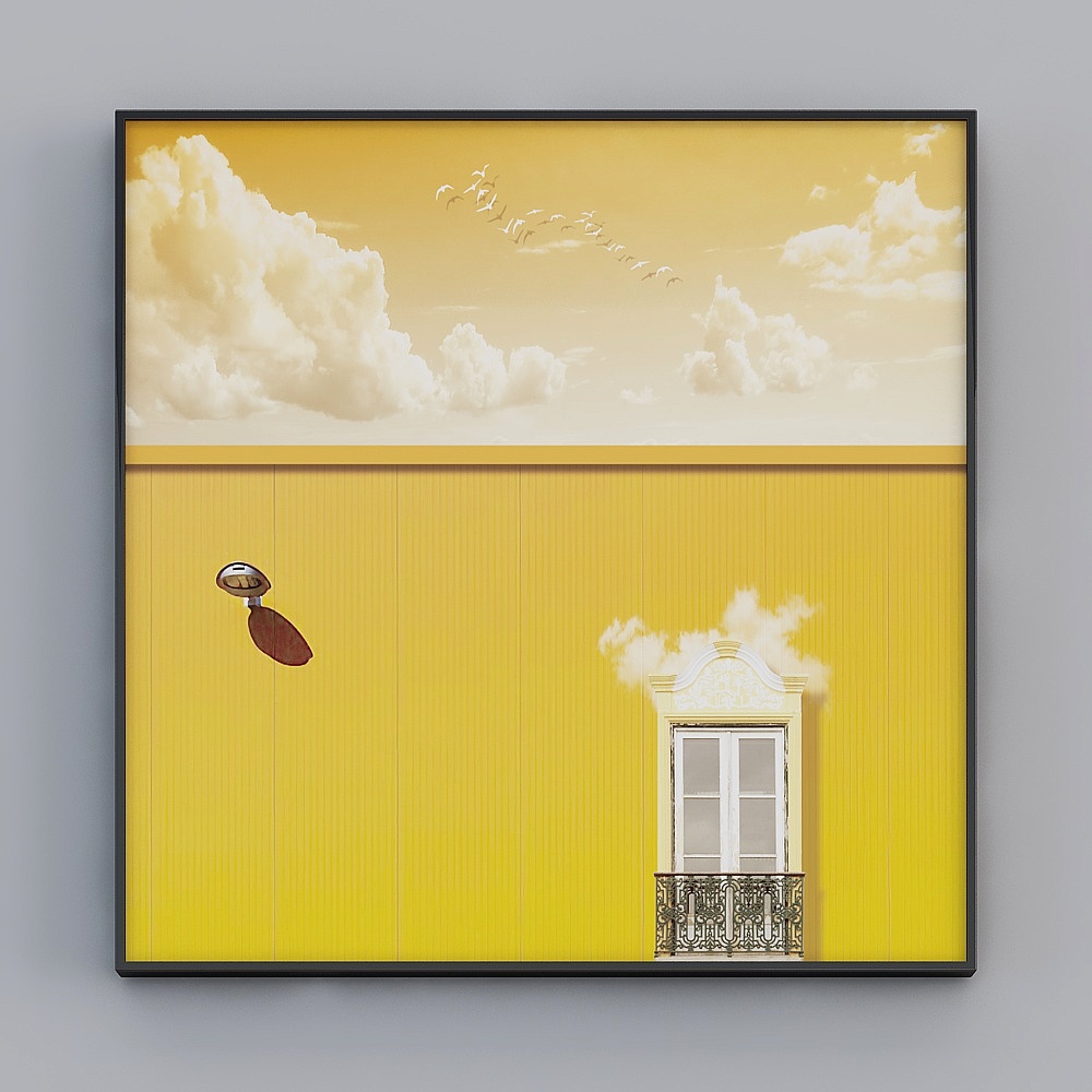 Glorious Fine Painting - Simple Modern - L-31098 - Landscape Decorative Painting