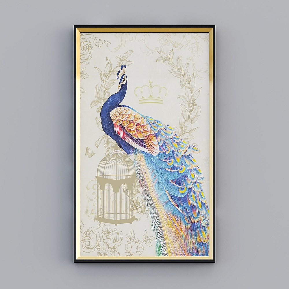 Glorious Good Painting - Simple Modern-GF-2937-S-Animal Pattern Decorative Painting