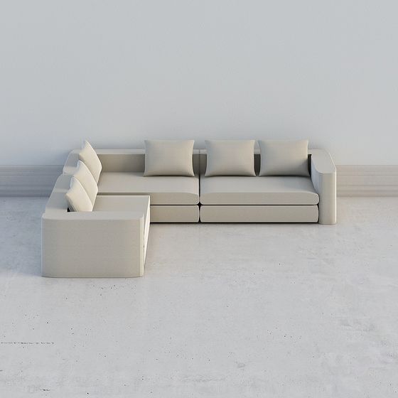 Cái ghế sô pha ở góc