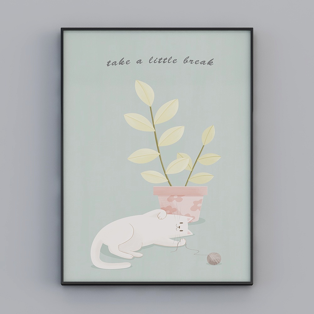 Glorious Fine Paintings - Simple Modern - L-80832 - Plant Floral Decorative Paintings