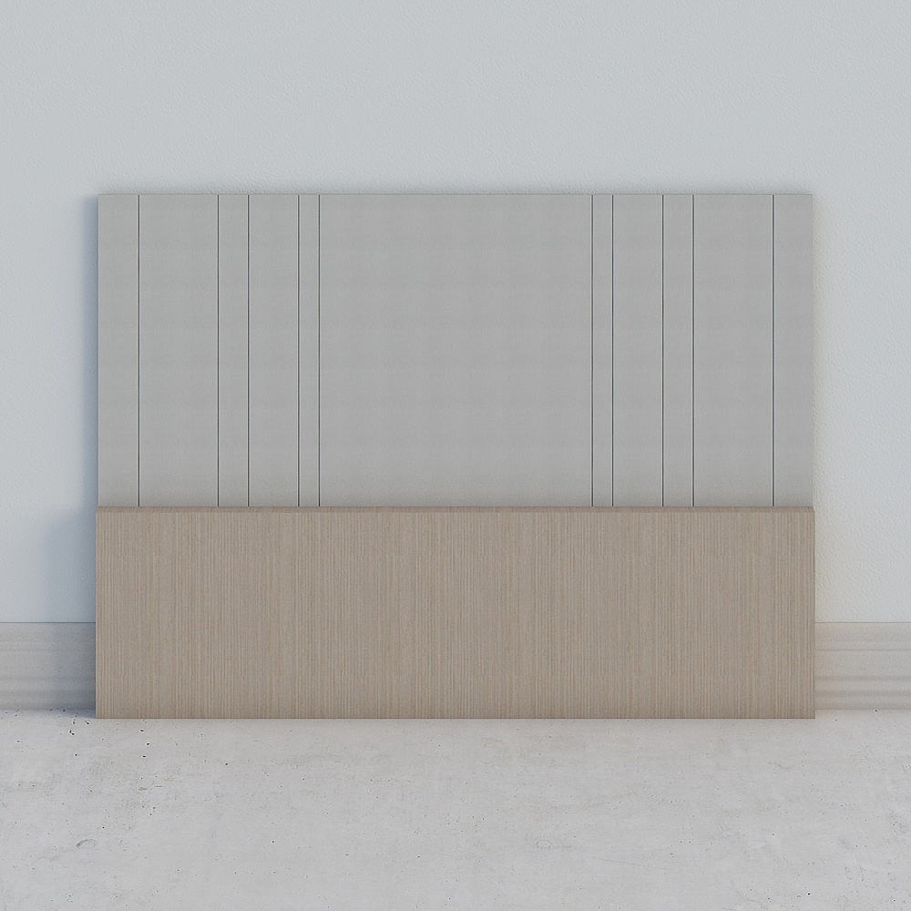 Background wall of modern bedroom