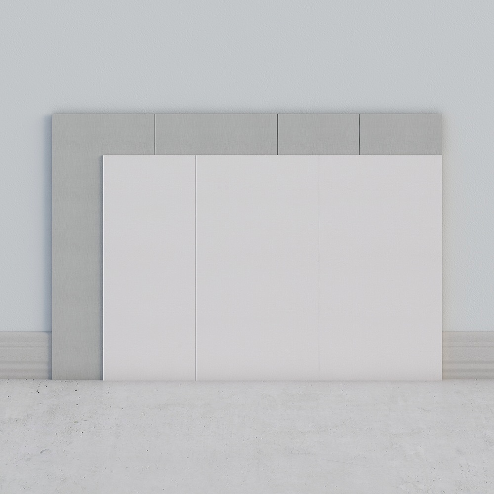 Background wall of modern bedroom