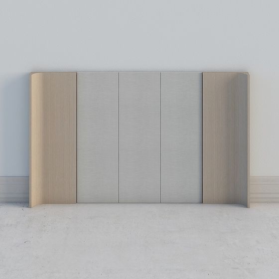 Stylish Urban Partition 3D model for Creative Projects