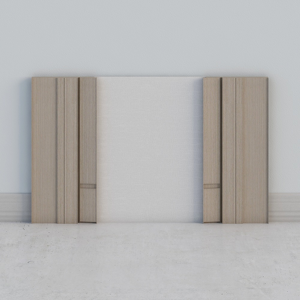 現代臥室背景牆