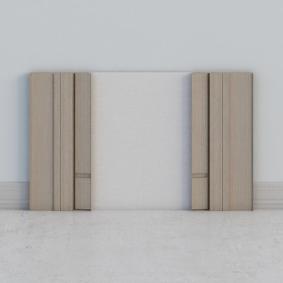 現代臥室背景牆