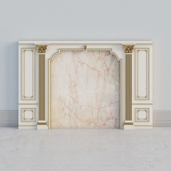 Royal Marble Panel 3D model