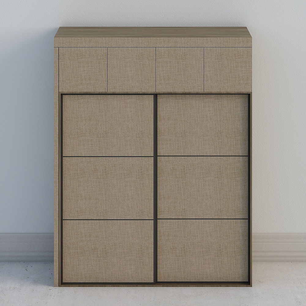 Second bedroom wardrobe 222