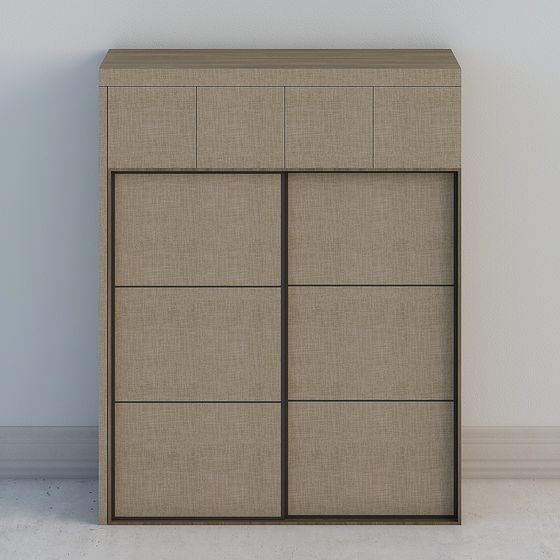 City Window Cabinet 3D model