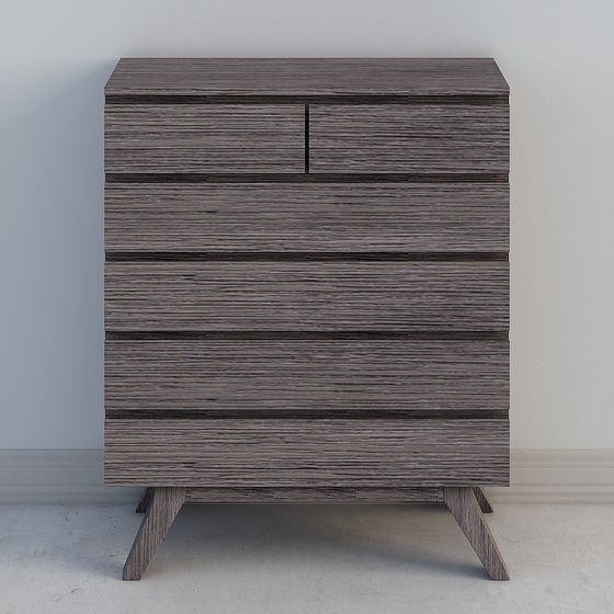 Urban Window Nightstand 3D model