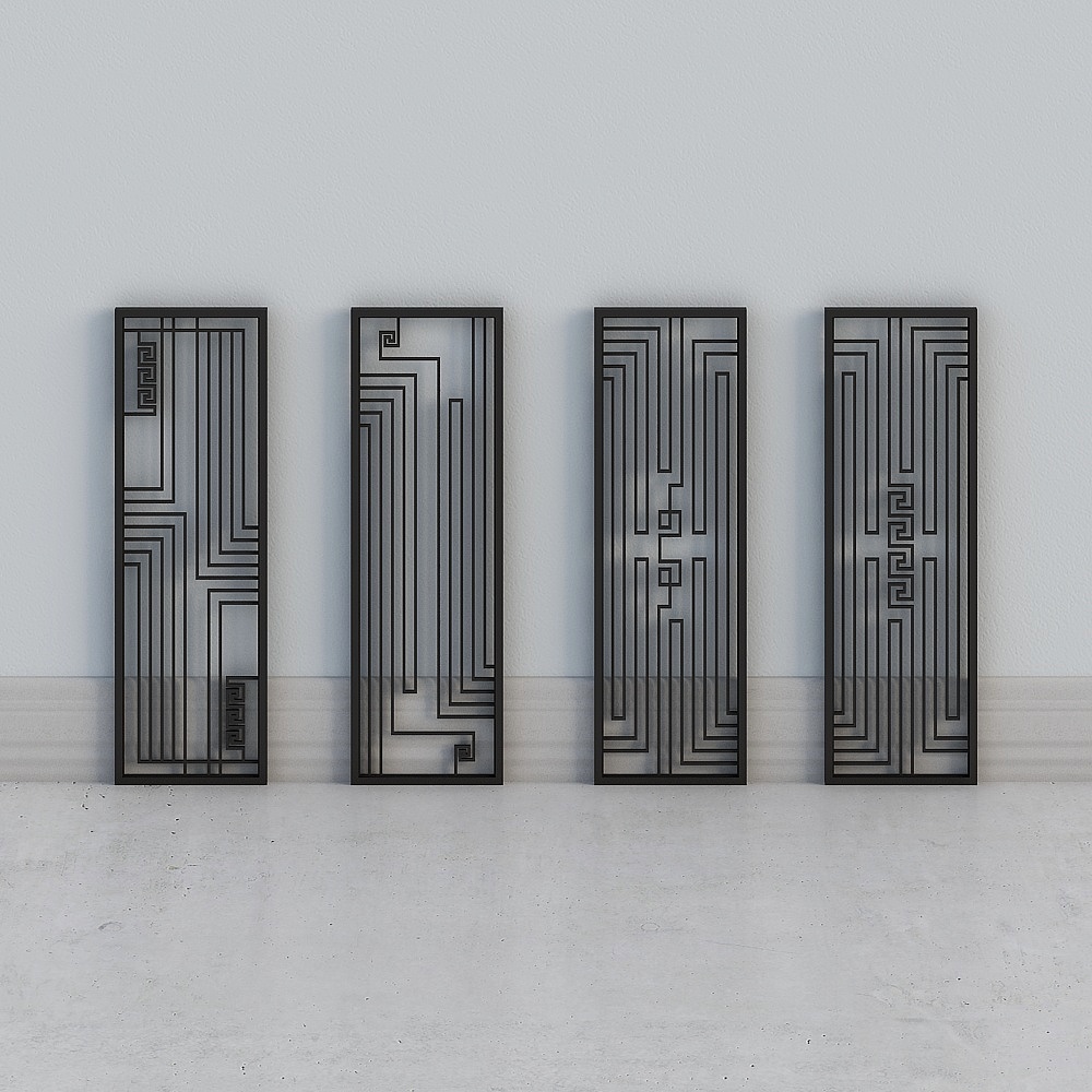 Neuer chinesischer stil Hohl-Trennwand