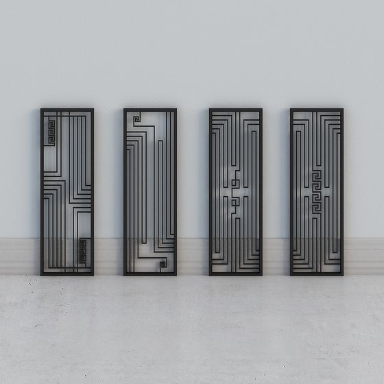 Neuer chinesischer stil Hohl-Trennwand