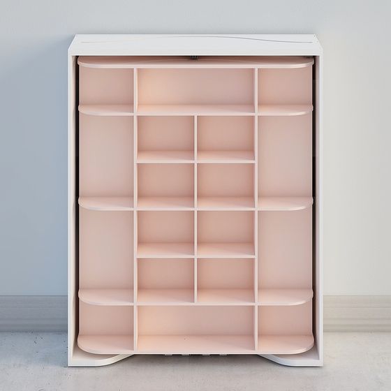 Sleek Storage Cabinet 3D model