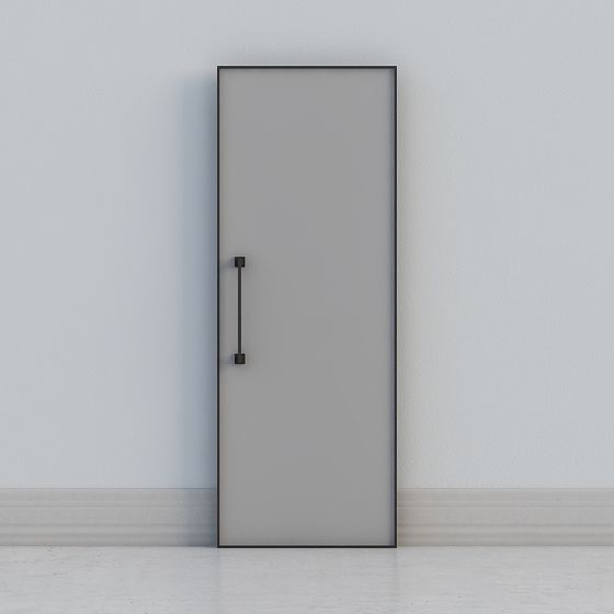 Minimalist Door 3D model for Modern Interiors