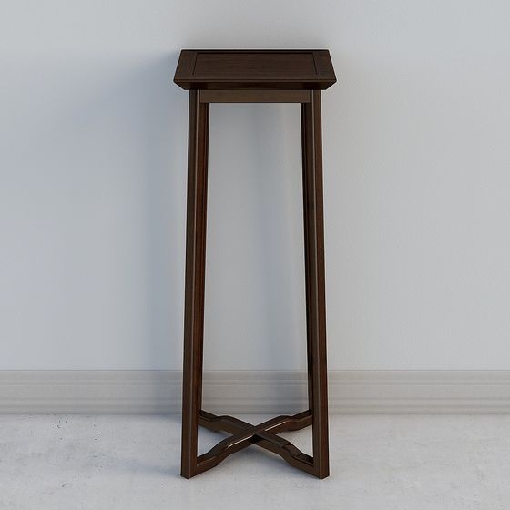 TT-SD-HJ2102 中型フラワースタンド（ゴールデン サンダルウッド）