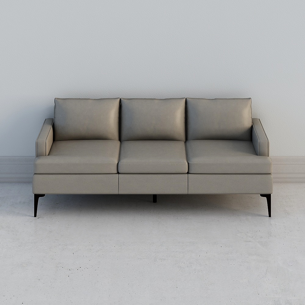 Uefa Art Inspiration/이탈리안 모던 거실 123 경량 1층 가죽 소파 284H-2