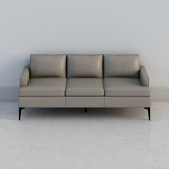 Uefa Art Inspiration/이탈리안 모던 거실 123 경량 1층 가죽 소파 284H-2