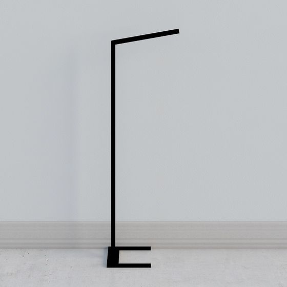 Minimalist Floor Lamp 3D model
