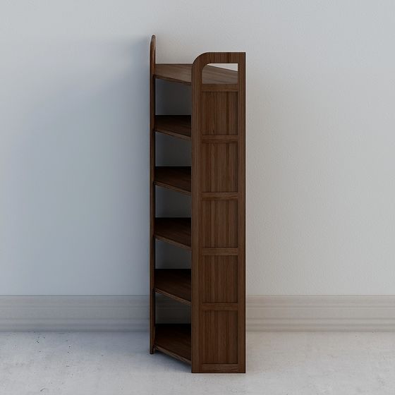 Urban Elegance Bookshelf 3D model for Modern Interiors