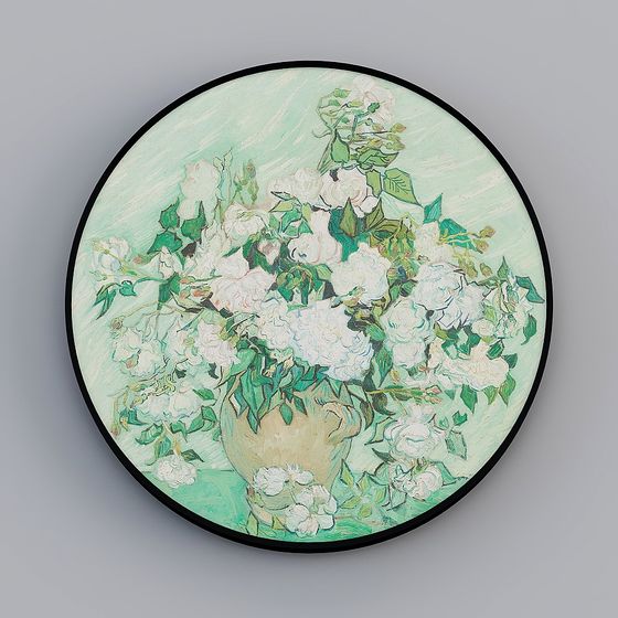 Impressionist Vase 3D Model