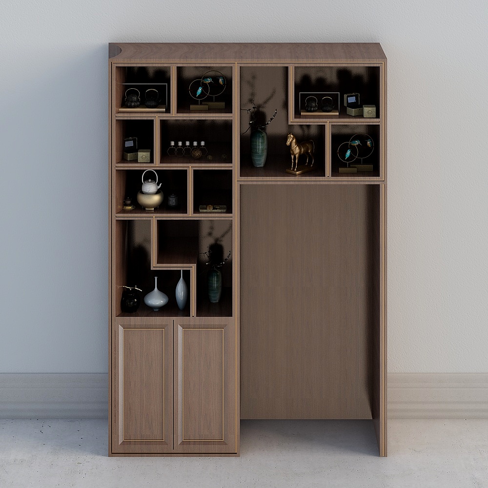 Shelf Cabinet Combined Cabinet