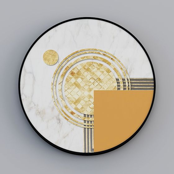 Golden Harmony 3D Model