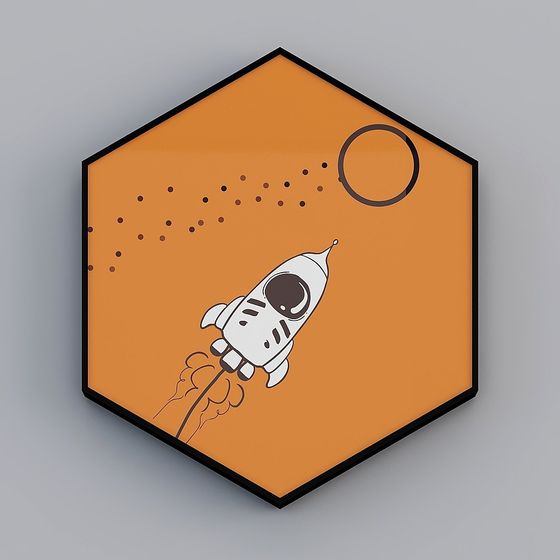 Cosmic Journey 3D Model