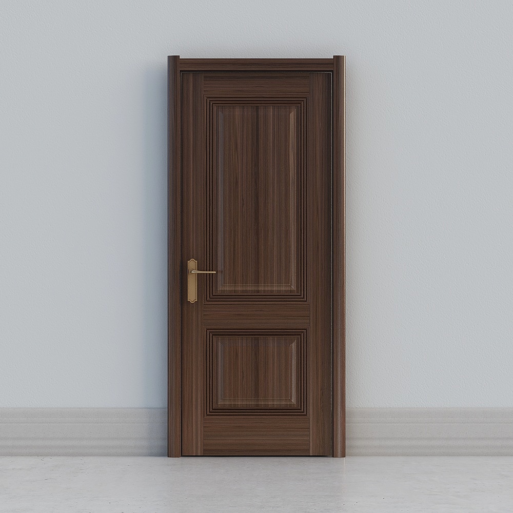 B296 wooden door