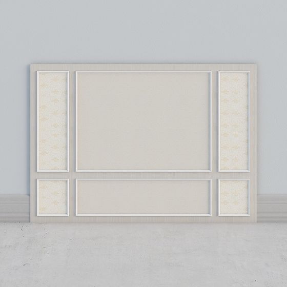 Elegant Panel Low Polygon High Detail 3D model