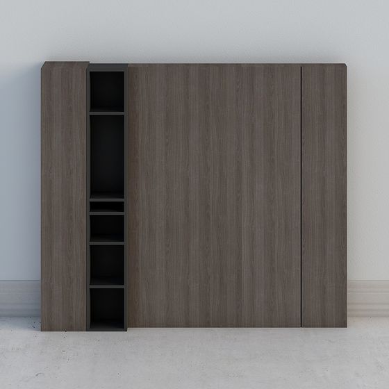 Urban Bookshelf 3D model